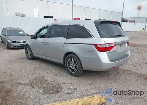 2011 Honda Odyssey Ex-L из США, поврежденный, VIN 5FNRL5H6XBB064295